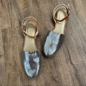 Stuart Weitzman Armor Roman Mail Flat